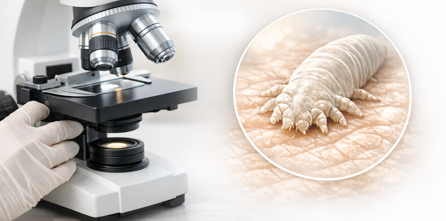 Badanie diagnostyczne Demodex (w kierunku obecności nużeńca)